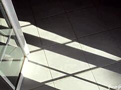 Ibiza trip with blonde teen clothes ripped