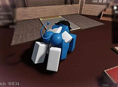 Demon girl has round 2 sex with follower