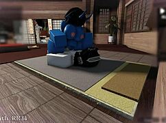 Demon girl has round 2 sex with follower