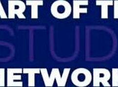 Teen student in lingerie teases with big tits, inviting you to cum in domination play