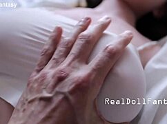 Her Sex Doll Tits Were Made For This Intense, Emotional Fuck.