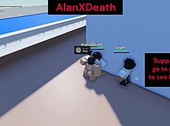 In this fighting game on Roblox, things get a bit suspicious.