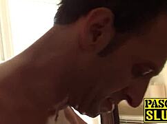 uk girl experiences fingers and cock in mouth during intense session