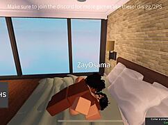 Mixed babe gets fucked by bbc with rough anal creampie