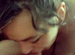 this is what happens when you lie, busty milf deepthroats cock sloppy