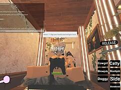 66 roblox porn parody with anal, blowjob, and riding scenes in the game