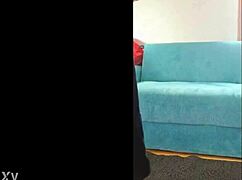 mother-in-law showing off her ass for some cock