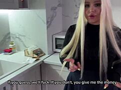 Young Landlady In Stockings Craves Sex, Gets Fucked Hard