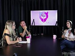 Compilados Da Lexi Mallet No Bora Cast Com Bruna Carlos Watch On Sheer Red