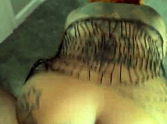 Sexy stripper in lingerie feels deep emotions as big black cock creampies her wet pussy