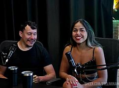 Kaliente Couple Teases Bia Hot in Sheer Red Preliminaries Podcast Part 3