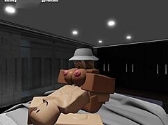 roblox girlfriend giving me the time of my life in bedroom with big cock