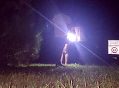 Met Two Fans At Club, Got Wet, Let Them Fuck Me Outdoors Uncensored