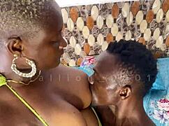 thick ebony woman in rope restraint during casting interview