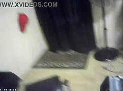 Behind The Scenes Glasses Cam Brunette Babe Gets A Load On Her & He Keeps Fucking Her With Cum On Her Then He Cleans Up The Cum