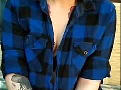 stunning girl loves to edge her friends cock