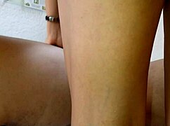 Latina goddess femdom fucking in amazon position til making him cum inside her