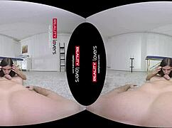 milf gets screwed hard after a massage in vr!