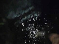 Wow, I met a cute whore friend in the jungle!