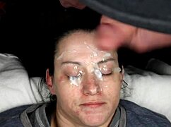 Dirtydees slave endures intense cum bukkake compilation