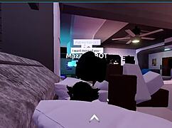 Big black cock fucks horny white girl in rough session