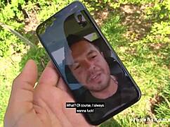 Samantha's Kiss Ready Full Scene with Stevenshame Dating.