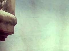 enjoying a solo shower moment with shaved skin 😊