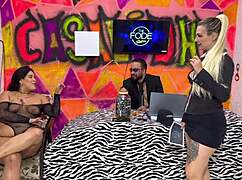 The guy sucked the bbw's pussy hard and fingered her giant ass