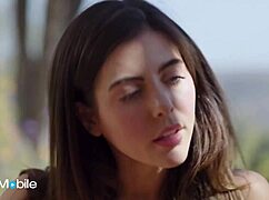 adultmobile - kylie rocket puts on a strap on and fucks theodora day in doggystyle and cowgirl