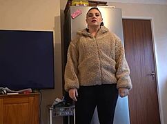 Frustrated big butt stepsister rides cock to deep creampie for a workout