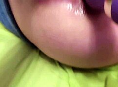 Woman Inserts Vibrator Deep into Her Ass for Intense Anal Pleasure