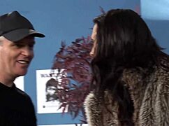 Tammie lee lets the booty hunter and his friend cum on her face after sex