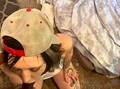 White emo slut moans 'Black lives matter'?