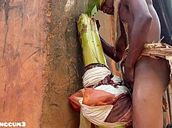 The young village warrior does something stronger. On the huge ranch.