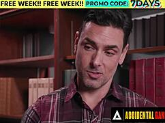 Horny girl accidentally gets double penetrated by classmates in a wild gangbang