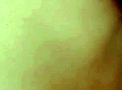 Beard gay attempts to drink own cum upside-down with handjob