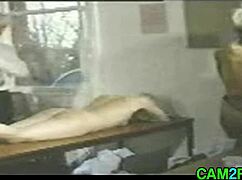 Blonde teen 18+ gets punished class!