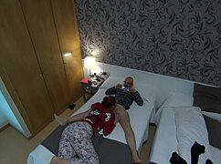 Bts Pamela Sanchez Con Su Nuevo Juguete Esta Feliz Y Lo Prueba Con Su Marido Jesus Sanchez