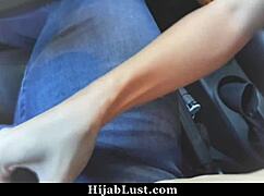 Muslim Teen Alexia Anders Sucks Boyfriend's Cock In Car