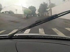 Uber driver gets special payment from neighbor's wife in the car