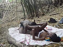 I made love in the Amazon of Brazil, full video red.