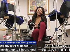 minnie rose's pussy gets blasted with cum backstage