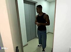 Cuckold Voyeur Lets His Neighbor Fuck His Wife - Max Betancur And Sara Blonde