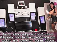 deutsche versaute putzfrau verführt hausherren ohne gummi mit creampie 😈💦