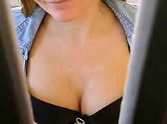 I Stuck In The Wardrobe But Got A Blowjob From My Neighbor