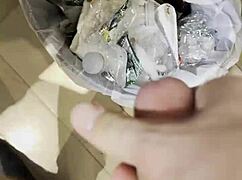 Fucking My Doll While Watching Porn and Releasing a Cum Load at the End