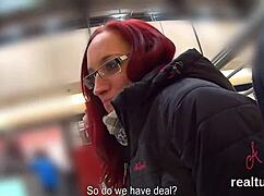 Teased in the Mall, Pounded in POV: Gorgeous Czech Kitten's Intense Encounter