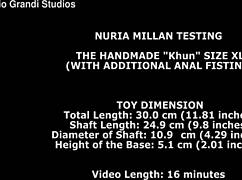 nuria millan tests handmade khun size xl with anal fisting twt368 😱