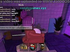 Roblox fucking bitch with big ass and tits 😈