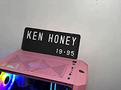 blonde teasing you on camera with panties?